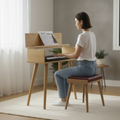 Custom Size Solid Wood Piano Stand – Handmade Digital Piano & Keyboard Furniture