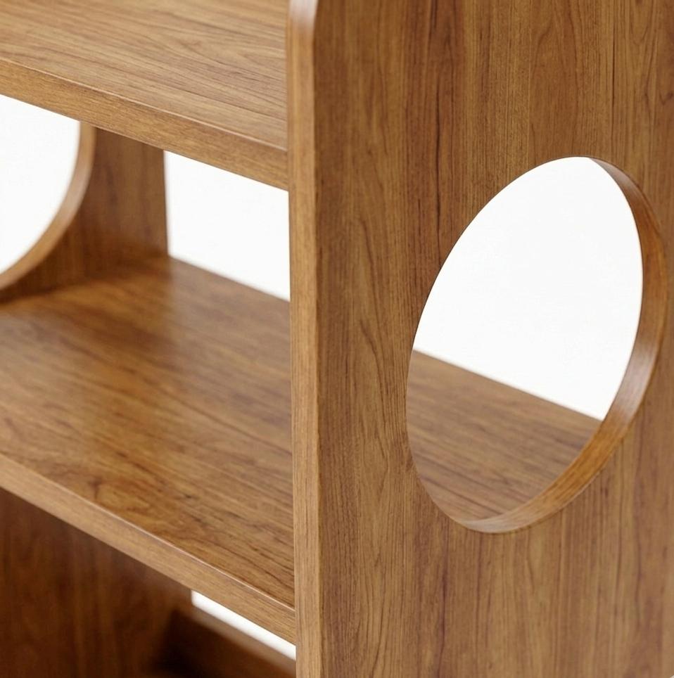 Mid Century Modern Record Player Stand | Vinyl Storage Cabinet | Wooden Turntable Stand | LP Record Shelf