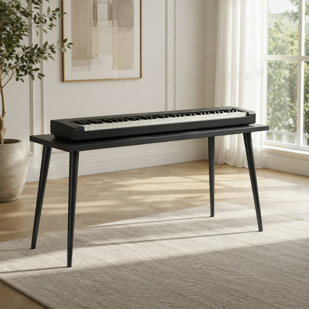 Custom MDF Digital Piano Stand – Made-to-Measure Keyboard Furniture Console