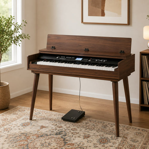 Custom MDF Digital Piano Stand – Made-to-Measure Keyboard Furniture Console