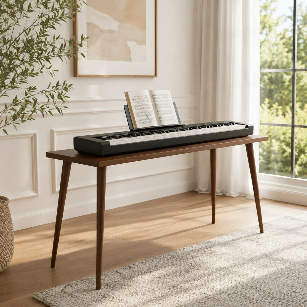 Custom MDF Digital Piano Stand – Made-to-Measure Keyboard Furniture Console