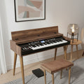 Minimalist Digital Piano Stand – Modern Keyboard Furniture, Custom MDF Piano Console for Home & Studio