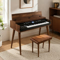 Custom MDF Digital Piano Stand – Made-to-Measure Keyboard Furniture Console