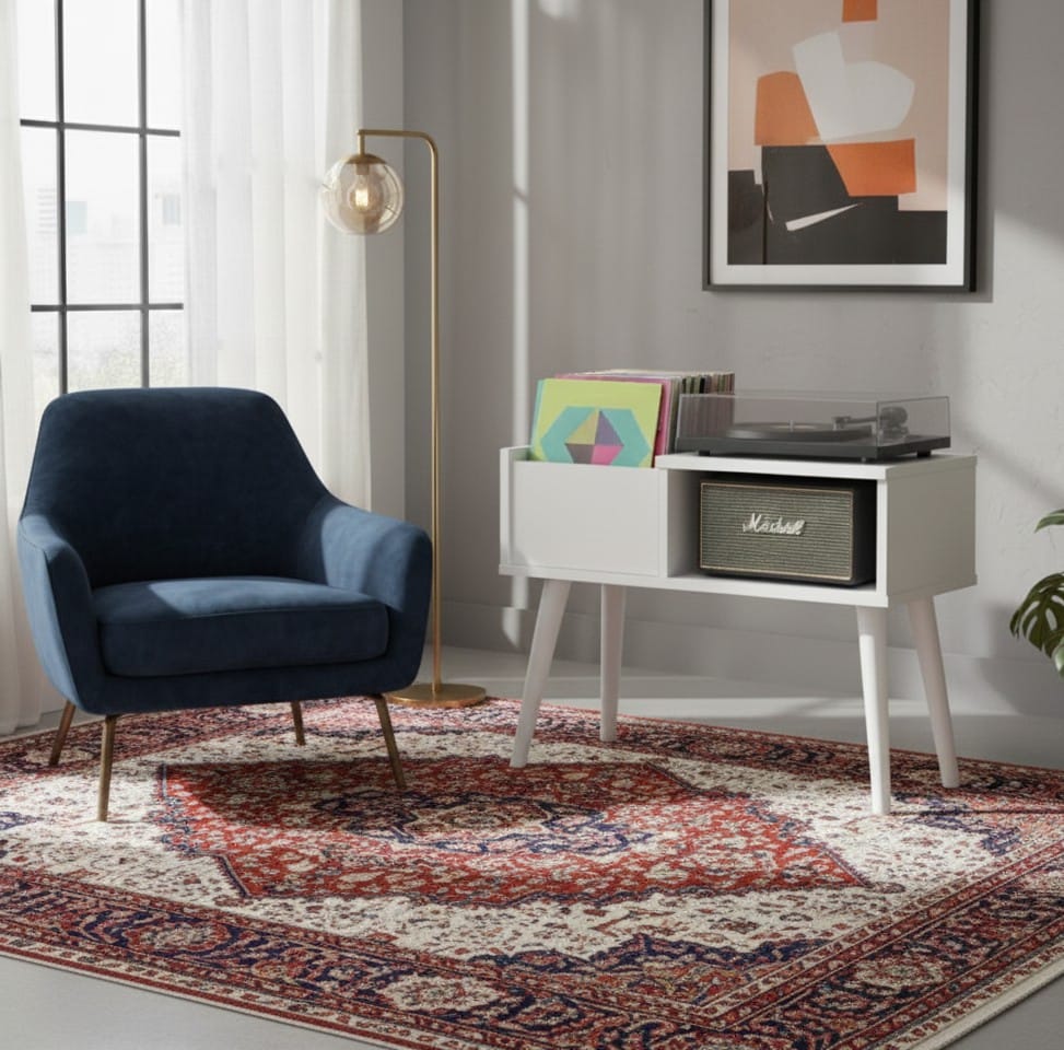 Record Player Stand – 80 cm Turntable Table for Your Vinyl Listening Space