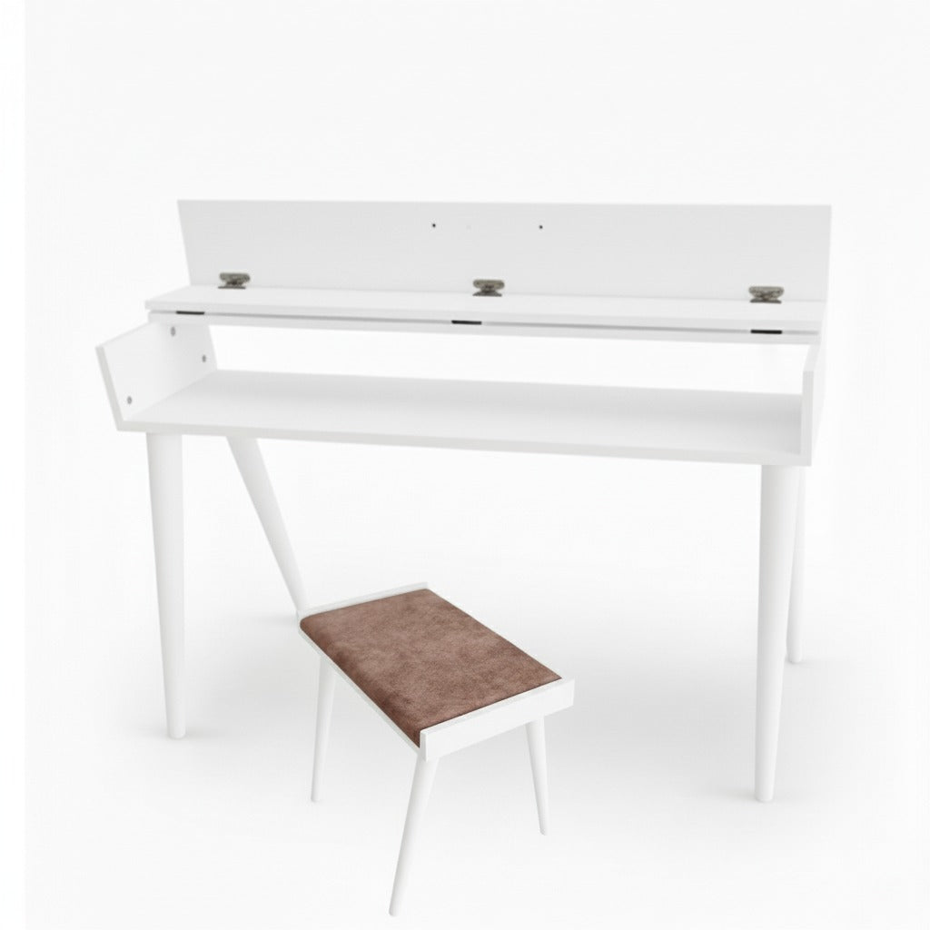 Modern Piano Stand – Digital Keyboard Stand, Minimalist MDF Piano Furniture & Music Room Console