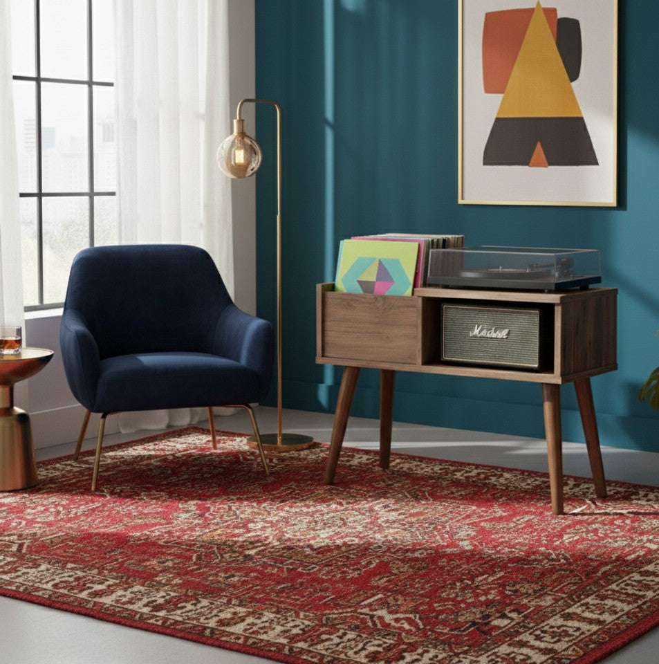 Record Player Stand – 80 cm Turntable Table for Your Vinyl Listening Space