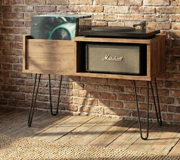 Record Player Stand – 80 cm Turntable Table for Your Vinyl Listening Space