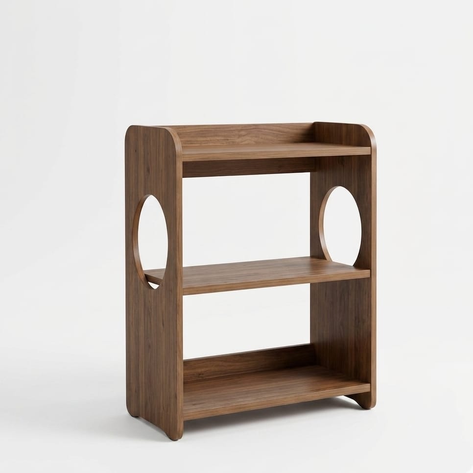 Mid Century Modern Record Player Stand | Vinyl Storage Cabinet | Wooden Turntable Stand | LP Record Shelf